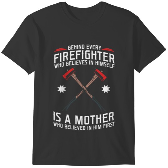 Firefighter Mom T-shirt