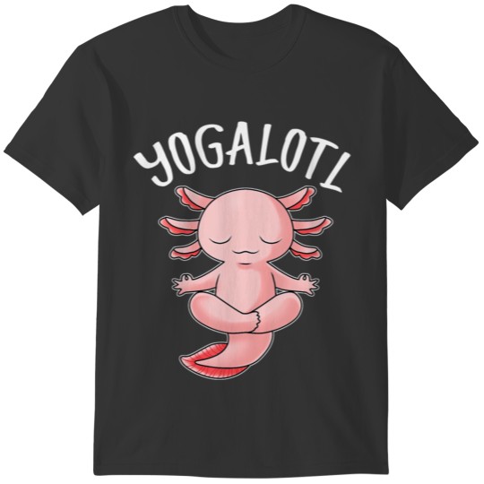Yoga s Women Meditation Gifts Axolotl Men Yoga T T-shirt