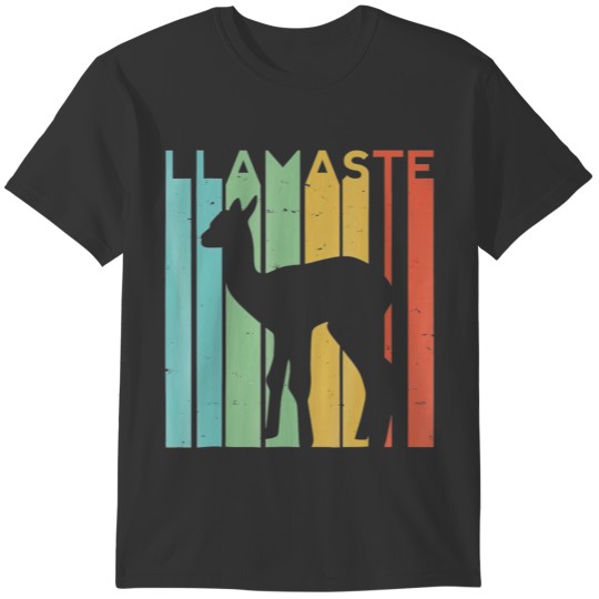 LLama Yoga LLamaste Gift Women Men Namaste Pose T-shirt