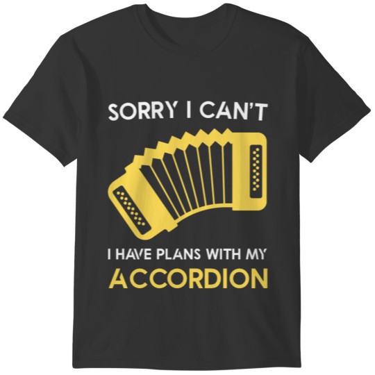 Birthday gift for Musician Accordionist T-shirt