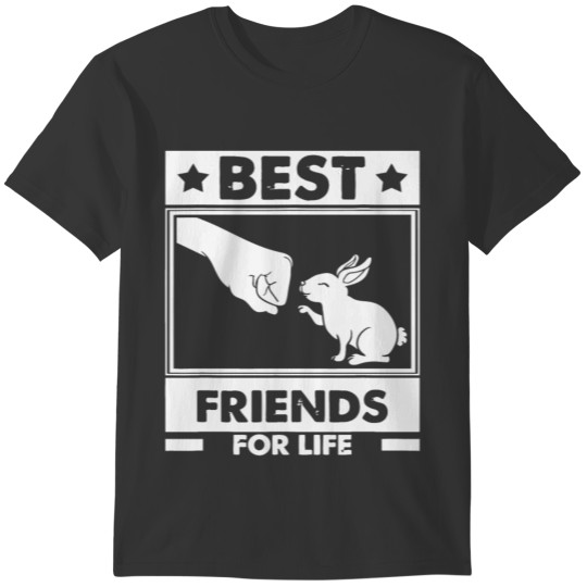 Best Friends For Life Rabbit T-shirt