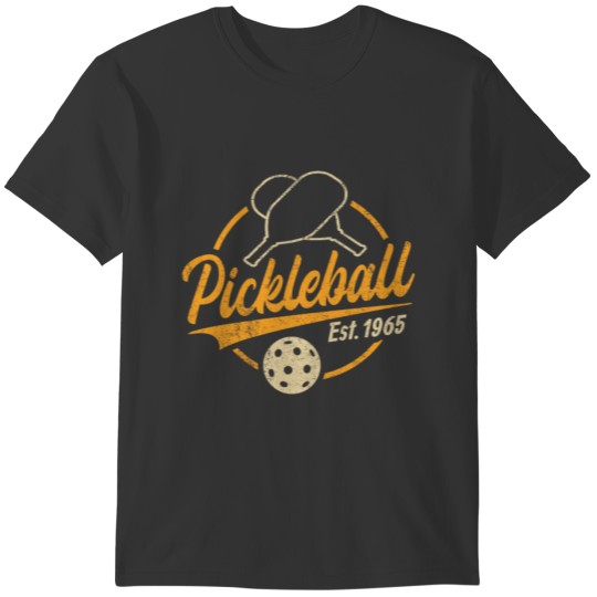 Vintage Pickle Ball Design for a Pickleball Player T-shirt