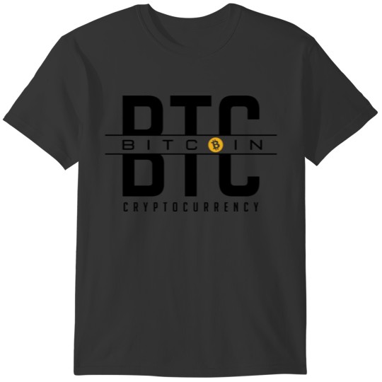 Bitcoin (BTC) Cryptocurrency T-shirt