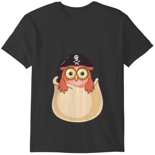 Marsupium baby Pirate owl T-shirt