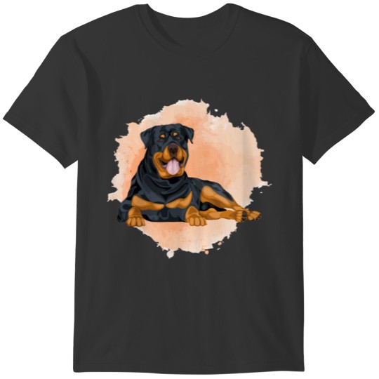 Relaxing Rottweiler Dog Lover T-shirt