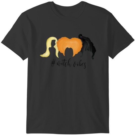 Halloween Shirt For Women Witch Vibes T Shirt T-shirt