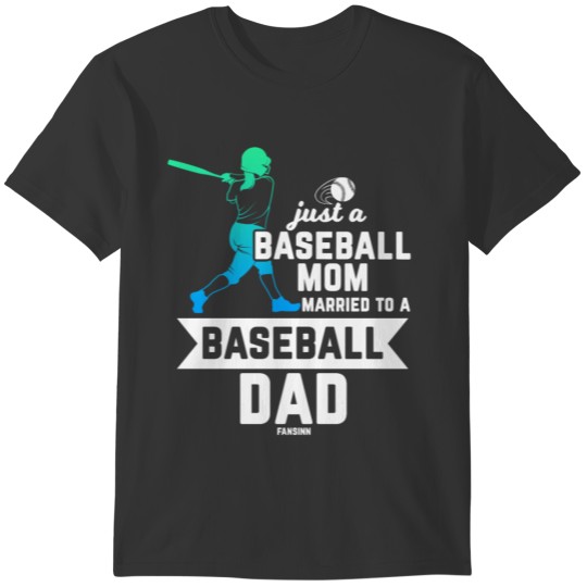 Baseball mother T-shirt
