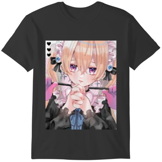 Pastel Goth Yami Kawaii Menhera Creepy Cute Anime T-shirt
