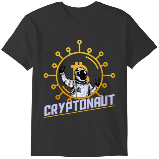 Cryptonaut to the Moon | Blockchain | Crypto T-shirt