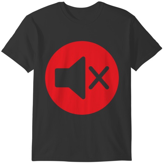 Mute Icon You'Re On Mute Funny T-shirt