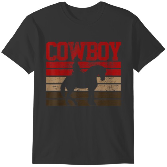 Cowboy Rodeo Horse Country 2028 T-shirt
