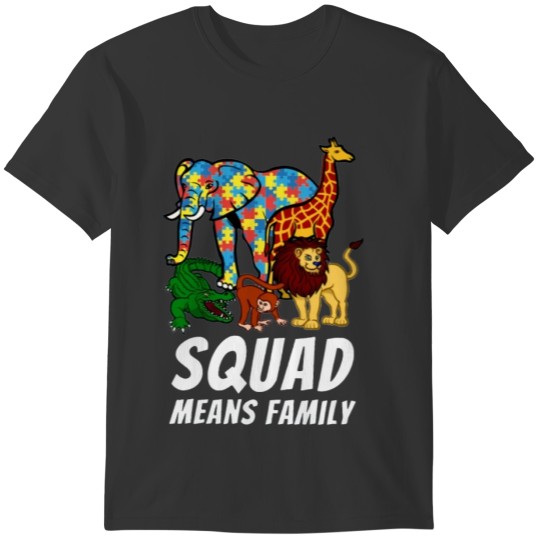Squad Means Family T-shirt