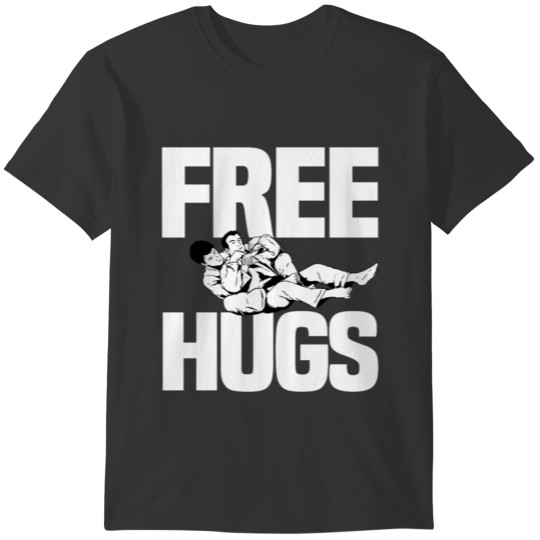 Jiu Jitsu Free Hugs T-shirt