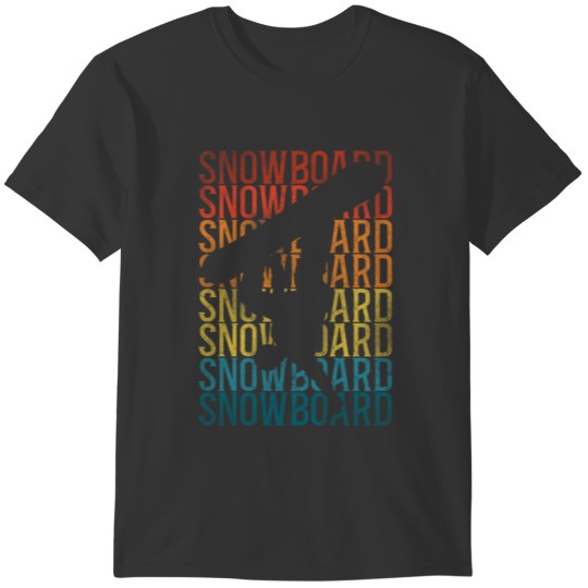 Snowboarding Snowboard Vintage T-shirt