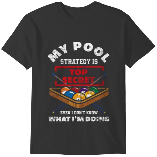 Billiards Strategy T-shirt