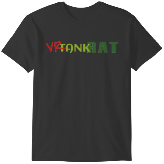 VRTankRat Larger Lettering T-shirt