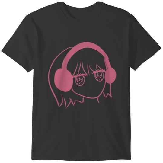 music girl manga T-shirt