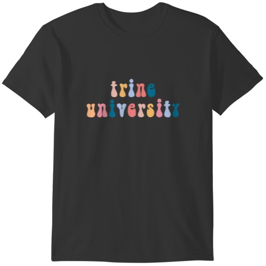 Trine University Retro Design Classic T Shirt T-shirt