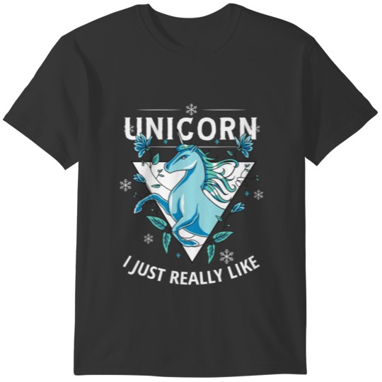I Just Really Like Unicorn Funny Gift For Men T-shirt