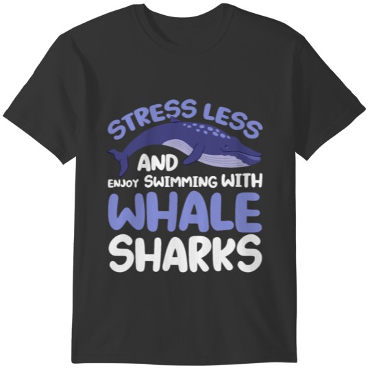 Ocean Snorkeling Whale Sharks gift T-shirt