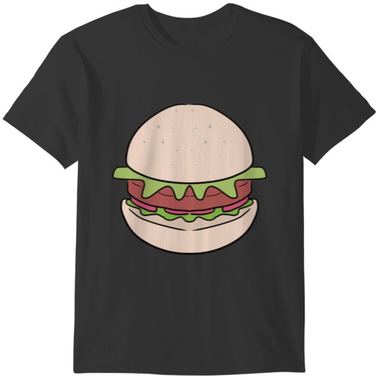 Burger Food Icon T-shirt