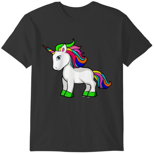 Cute unicorn, girls Kids, baby, babies T-shirt