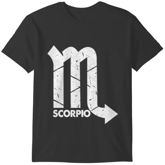 Scorpio Symbol Horoscope Zodiac Sign T-shirt