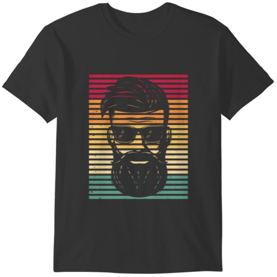 Retro Full Beard T-shirt