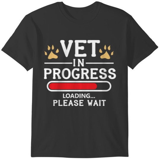 Vet In Progress Animal Doctor Future Veterinarian T-shirt