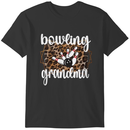 Bowling Grandma Bowling Player Grandma Of A Bowler T-shirt