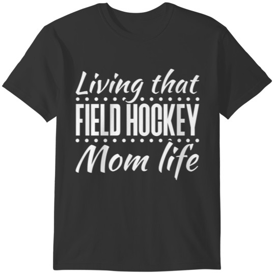 Retro Field Hockey Mom T-shirt