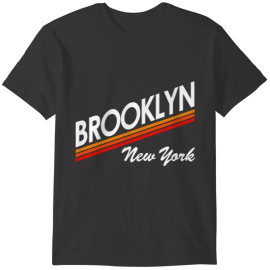 Vintage Brooklyn, New York Design T-shirt