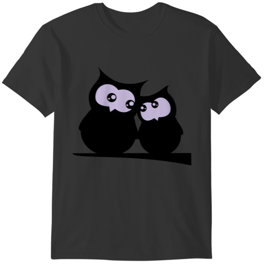 Two Owls in Love T-shirt