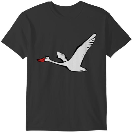 Bird flying goose duck T-shirt