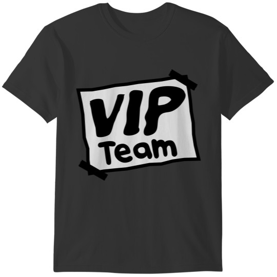 Team, crew, party, celebrate, label, paper, adhesi T-shirt