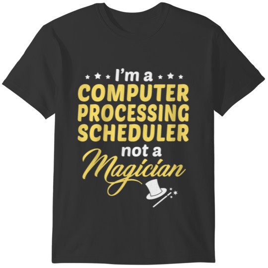 Computer Processing Scheduler T-shirt
