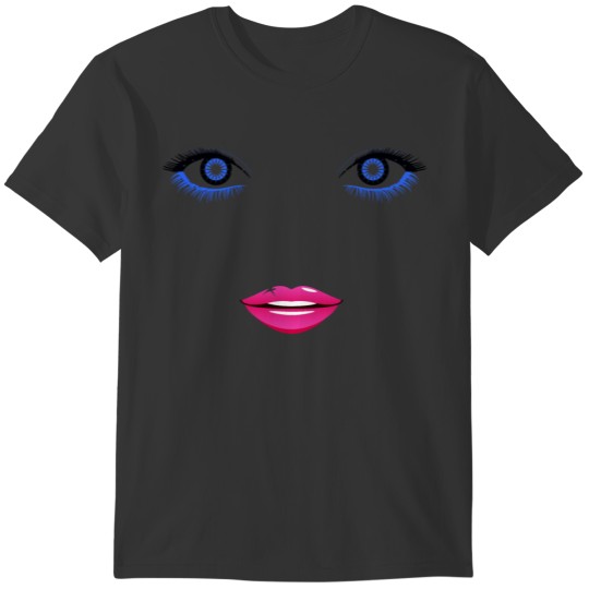 Abstract Female Face T-shirt