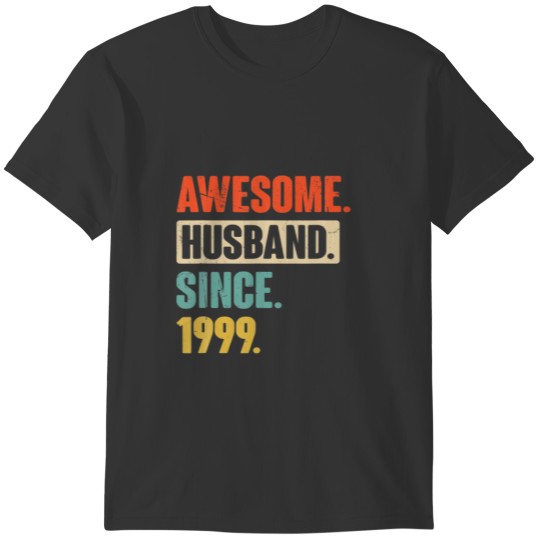 23 Wedding Aniversary Gift Him - Awesome Husband S T-shirt
