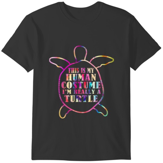 Funny Turtle Quote , I'm Really A Turtle Design Co T-shirt