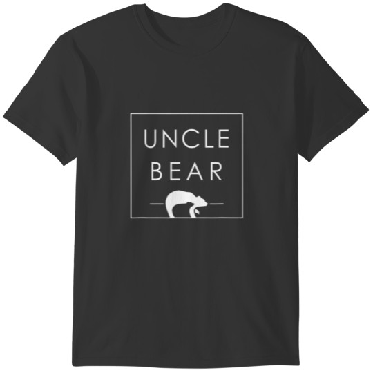 Uncle Bear Minimal Square Christmas Family Matchin T-shirt