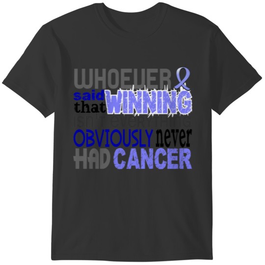 Whoever Said Prostate Cancer T-shirt