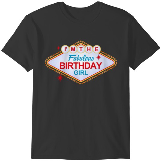 Las Vegas Birthday T-shirt