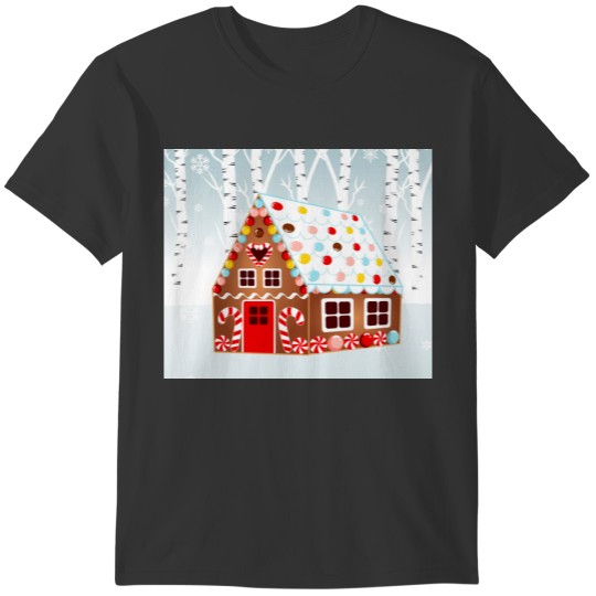 Gingerbread House Baby body T-shirt