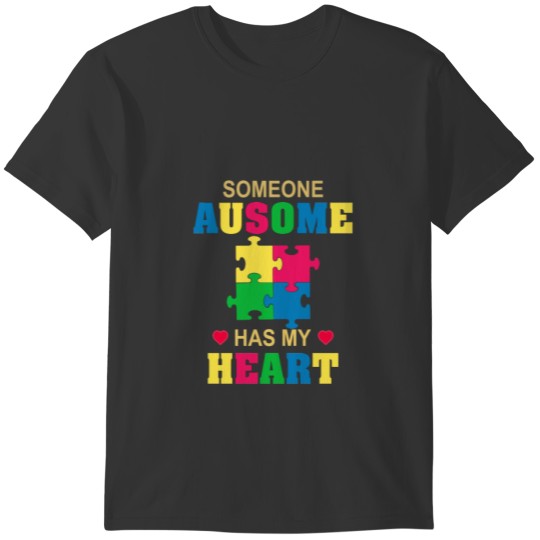 Someone ausome has my heart plus size T-shirt