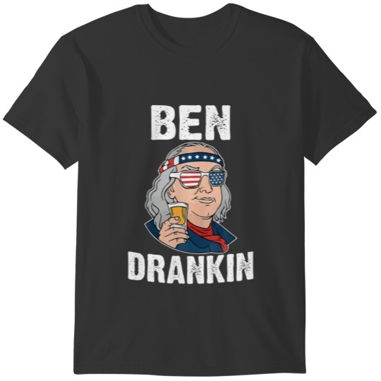 Ben Drankin Men Clothes For Patriotic American 4Th T-shirt