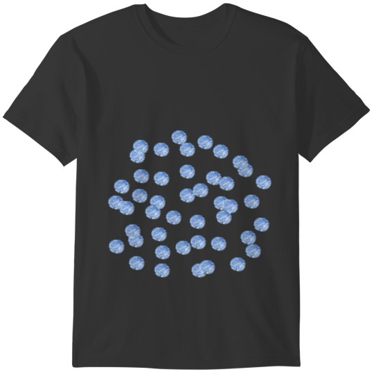 Blue Polka Dots Baby Jersey T-shirt