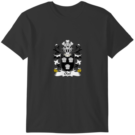 Olaf Coat Of Arms - Family Crest T-shirt