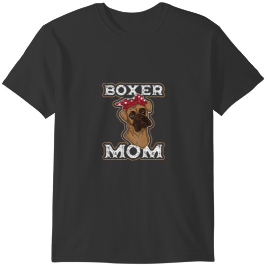 Womens Dog Boxer T-shirt