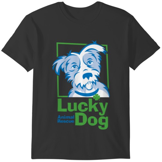 Lucky Dog Women's Full-Zip T-shirt