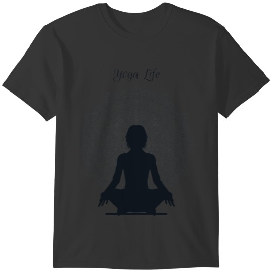 Black Yoga Life, T-shirt